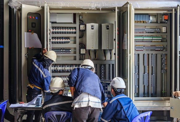 PLC panel
